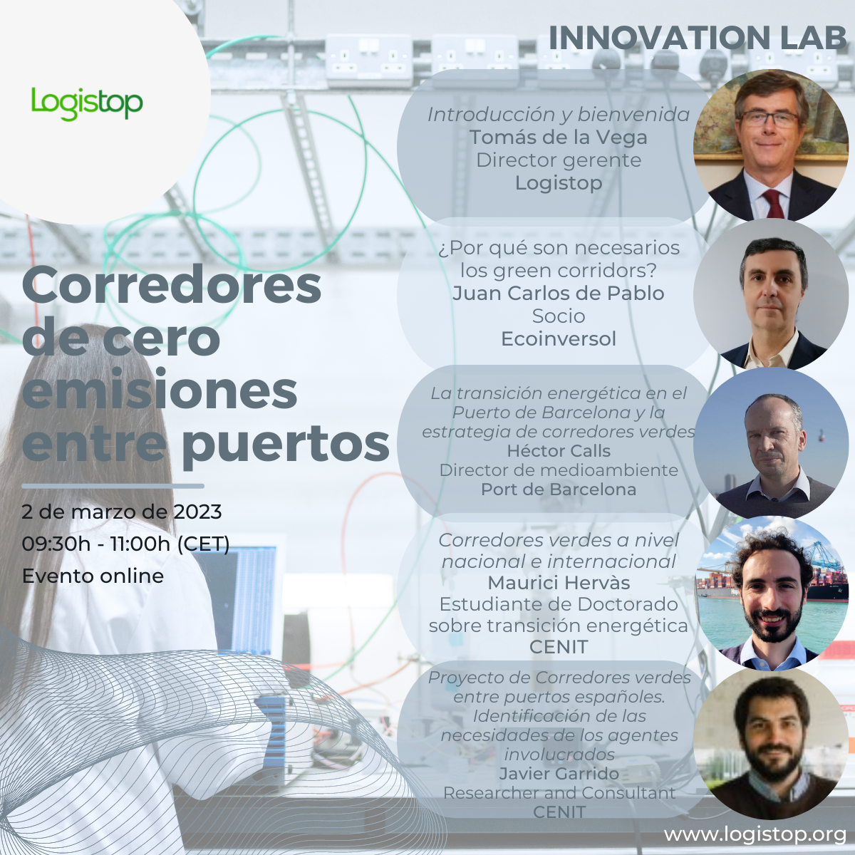 Innovation Lab - Corredores de cero emisiones entre puertos