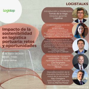 LogisTalks “Impacto de la sostenibilidad en logística portuaria: retos y oportunidades”