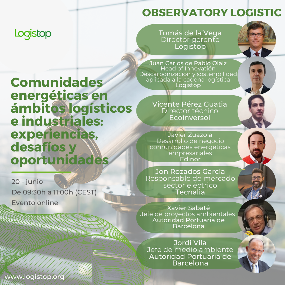 Observatory Logistic Comunidades energéticas en ámbitos logísticos e industriales: experiencias, desafíos y oportunidades